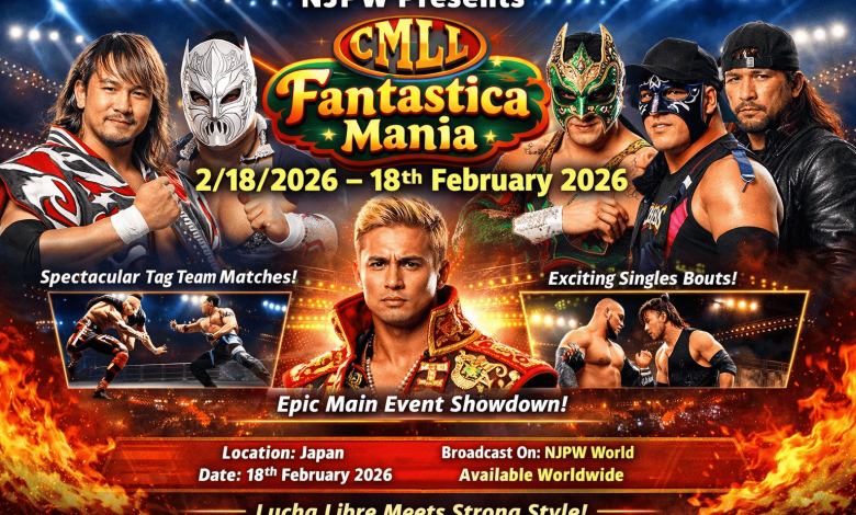 NJPW Presents CMLL Fantastica Mania – 2/18/2026 – 18th February 2026